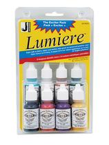 Pack de 8 Pinturas Jacquard Lumiere Mini Exciter Metalizadas 15 ml