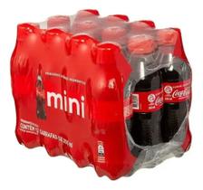 Pack de refrigerante Coca-Cola PET 200ml 12 unidades