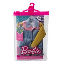 Pack de Ropa para Muñeco Ken Barbie con Chaqueta de Mezclilla y Reloj