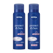 Pack Desodorante Antitranspirante Aerossol 48h Nivea Protect & Care 2 Unidades 150ml Pack Desodorante Antitranspirante Aerossol 48h Nivea Protect & Care 2 Unidades 150ml