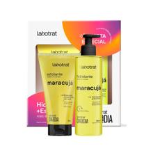 Pack dia a dia esfoliante + hidratante maracuja - labotrat