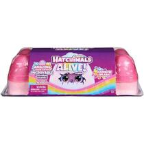 Pack hatchimals alive rainbow splash com 5 ovos surpresa sunny