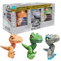 Pack Jurassic World - Mini Blue, Echo e Delta - Baby Dinos - Universal Pack Jurassic World - Mini Blue, Echo e Delta - Baby Dinos - Universal