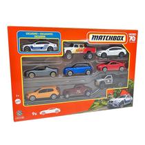 Pack Matchbox com 9 Miniaturas 1:64 Mattel