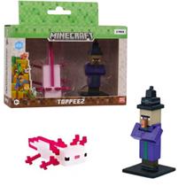 Pack Minecraft O Filme 2 Mini Figuras Axolote Bruxa Pack Minecraft O Filme 2 Mini Figuras Axolote Bruxa