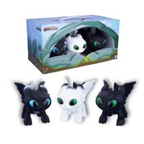 Pack Mini Dawn, Dusk e Eclipse - Baby Dagões - Dreamworks Como Treinar seu Dragão Pack Mini Dawn, Dusk e Eclipse - Baby Dagões - Dreamworks Como Treinar seu Dragão