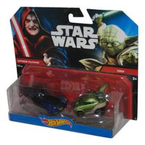 Pack Miniatura HotWheels Star Wars Emperor Palpatien VS Yoda