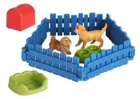 Pack miniaturas animais de fazenda cachorro c/acessórios Pack miniaturas animais de fazenda cachorro c/acessórios