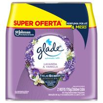 Pack Odorizador de Ambiente Glade Automatic Lavanda & Vanilla 2 Unidades 260ml cada Refil Pack Odorizador de Ambiente Glade Automatic Lavanda & Vanilla 2 Unidades 260ml cada Refil