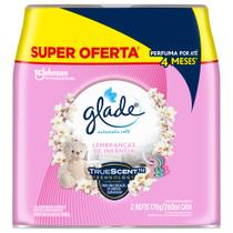 Pack Odorizador de Ambiente Lembranças de Infância Glade Automatic Frasco 2 Unidades 260ml Cada Spray Refil Super Oferta Pack Odorizador de Ambiente Lembranças de Infância Glade Automatic Frasco 2 Unidades 260ml Cada Spray Refil Super Oferta