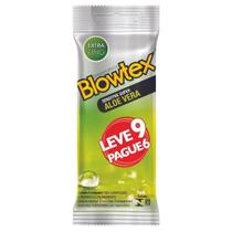 Pack Preservativo Blowtex Aloe Vera Pague 6 leve 9