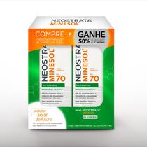 Pack Protetor Solar Facial FPS 70 Neostrata Minesol Oil Control Caixa 2un 40g