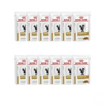 Pack Ração Royal Canin Sachê Feline Veterinary Diet Urinary S/O para Gatos com 12 sachês 85g Pack Ração Royal Canin Sachê Feline Veterinary Diet Urinary S/O para Gatos com 12 sachês 85g