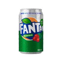 Pack Refrigerante ZERO Lata 350ml kit C/ 6 und Fanta Uva, Fanta Laranja, Fanta Guarana, Sprite