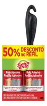 Pack Rolo Adesivo Tira Pelos Scotch-Brite 100Mm X 3,1M 21 Fo
