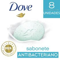 Pack Sabonete em Barra Dove Cuida & Protege Antibactericiano 8un Leve mais Pague Menos