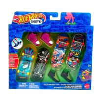Pack Skate Experiência Épica com Tênis Hot Wheels 6 pçs HGT84 HVM15 - Mattel