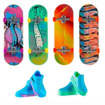 Pack Skate Experiência Épica com Tênis Hot Wheels 6 pçs HGT84 HVM17 - Mattel Pack Skate Experiência Épica com Tênis Hot Wheels 6 pçs HGT84 HVM17 - Mattel