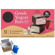 Pack Variado de Barras de Iogurte Grego 12 unidades 50g