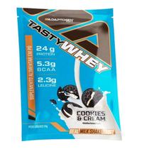 Packet tasty whey cookies cream
