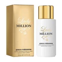 Paco Rabanne Lady Million Sensual Body Lotion 200ml Feminino Paco Rabanne Lady Million Sensual Body Lotion 200ml Feminino