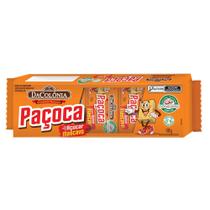 Pacoca acucar mascavo retangular dacolonia 180g
