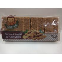 Paçoca Caseira Doce de Amendoim 360g - Doces Leo