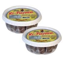 Paçoca Coberta Chocolate Ki Kakau C/13un - 2 potes