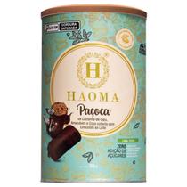 Paçoca de Castanha de Caju Amendoim e Coco com Chocolate Linha Stevia Haoma 225g