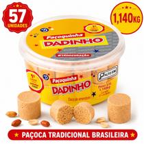 PAÇOCA DIZIOLI DADINHO ROLHA POTE C/57 1140kg DESEMBALADA