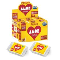 Paçoca do amor 1 caixa 30unidades 18g Paçoca do amor 1 caixa 30unidades 18g