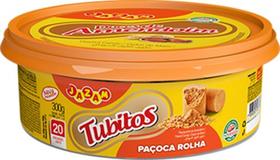 PAÇOCA JAZAM TUBITOS ROLHA C/20X15g EMBALADA PAÇOCA JAZAM TUBITOS ROLHA C/20X15g EMBALADA