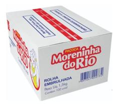 Paçoca moreninha do rio 1,5 kg com 100 unidades
