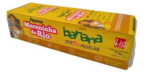 Paçoca moreninha do rio zero açucar sabor banana 276g c/ 12un