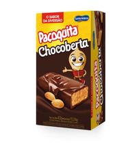 Paçoca Paçoquita Chocoberta Original, 432 g com 24 un.