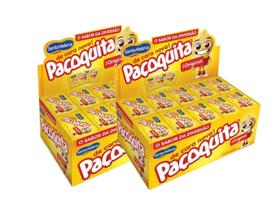 Paçoca Paçoquita Quadrada Embalada C/50u - 2 Caixas Paçoca Paçoquita Quadrada Embalada C/50u - 2 Caixas