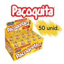 Paçoca Paçoquita Quadrada Embalada Display 1Kg Caixa Com 50un