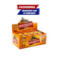 Paçoca Quadrada Cremosa Paçoquita C/50un 1kg - AmendoFort