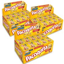 Paçoca Quadrada Paçoquita Santa Helena Kit 3 Caixas 1kg