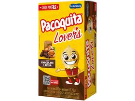Paçoca Rolha Chocolate e Avelã Paçoquita Lovers - 360g