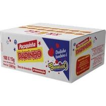 Paçoca Rolha Dadinho Caixa 100 Unidades de 15g