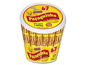 Paçoca Rolha Paçoquinha Amendupã Pote 67Un - 1,005Kg Paçoca Rolha Paçoquinha Amendupã Pote 67Un - 1,005Kg