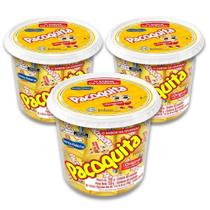 Paçoca Rolha Paçoquita Santa Helena Kit 3 Potes 750g