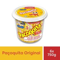 Paçoca Rolha Paçoquita Santa Helena Kit 6 Potes 750g