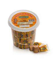 Paçoca Rolha Pote 750g 50x1 Doces Gonçalves