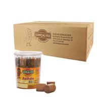 Paçoca Rolhão Kit C/ 6 Potes 1,1kg Com 20 Unidades