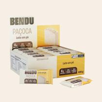 Paçoca Whey Protein Leite em Pó - Display Econômico 24 Unidades para Atletas