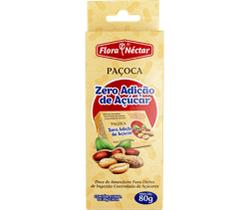 Paçoca Zero Açúcar Flora Néctar 80g