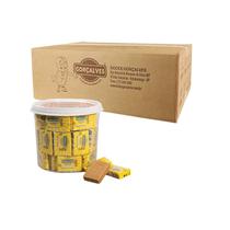 Paçoquinha Quadrada Kit c/ 6 Potes 1,1kg com 50 unidades Paçoquinha Quadrada Kit c/ 6 Potes 1,1kg com 50 unidades