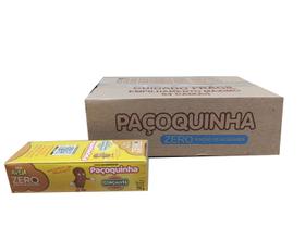 Paçoquinha Quadrada ZERO Açúcar com Aveia - CX Com 10 Displays de 276g com 12 Unidades